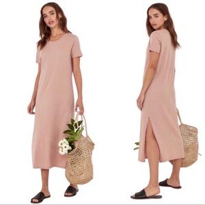 MATE THE LABEL Dana Midi Dress Rose